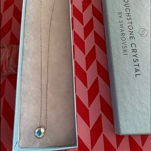 Touchstone Crystal Aurora Necklace. Please see all pics.